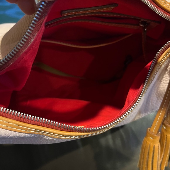 Dooney & Bourke Blush and Brown Leather Bag - Picture 5 of 6